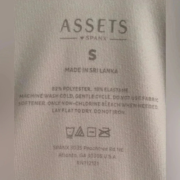 Assets by SPANX white mini sleeveless tank shapewear dress; S - Picture 3 of 3